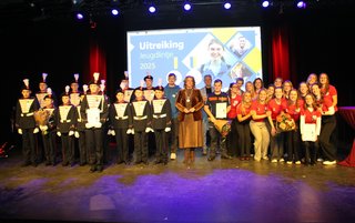 Uitreiking Jeugdlintje