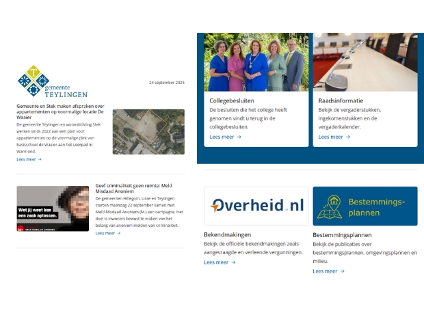 Voorbeeld nieuwsbrief Teylingen