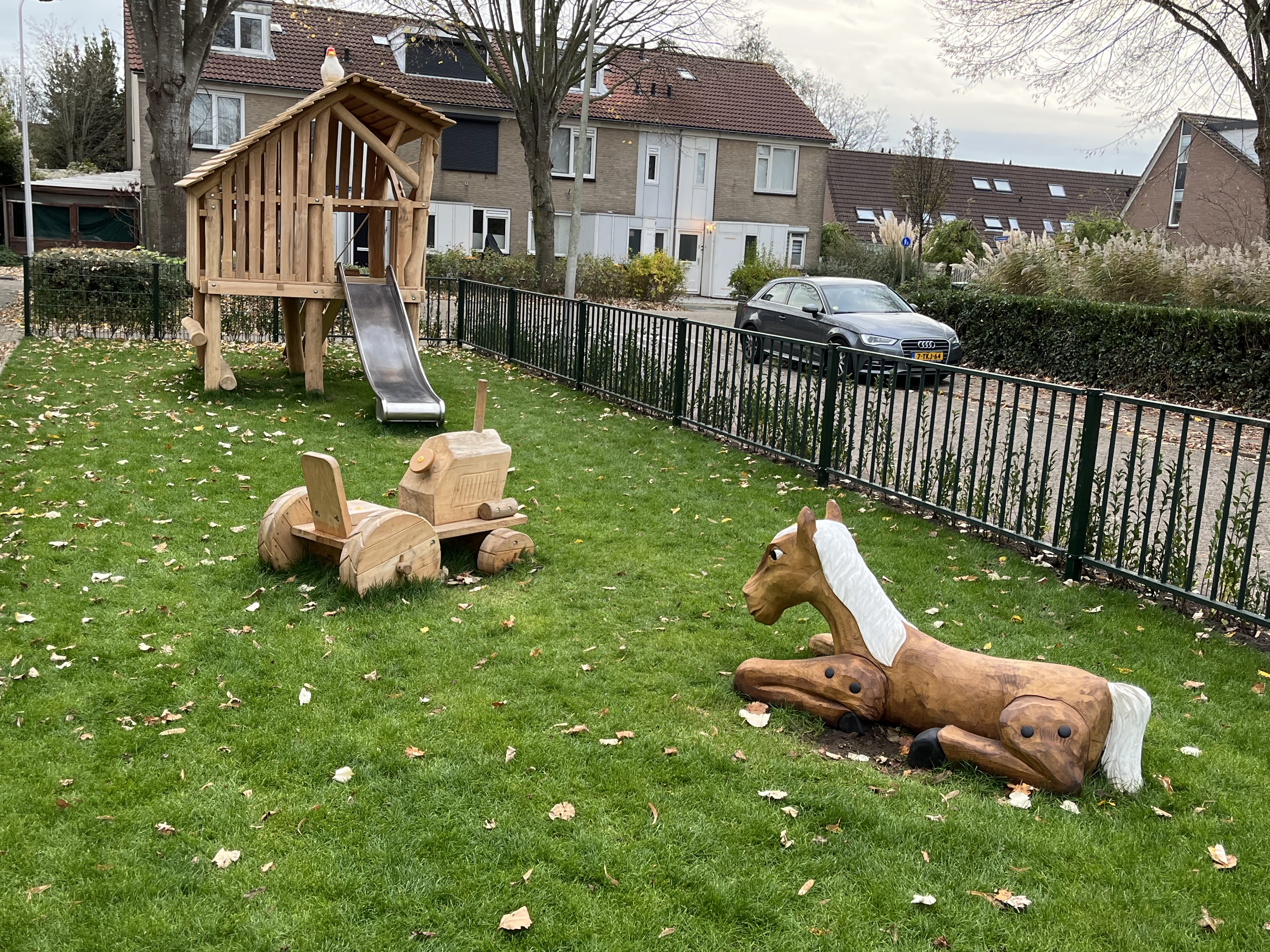 Vernieuwde speelplek Dragonweg