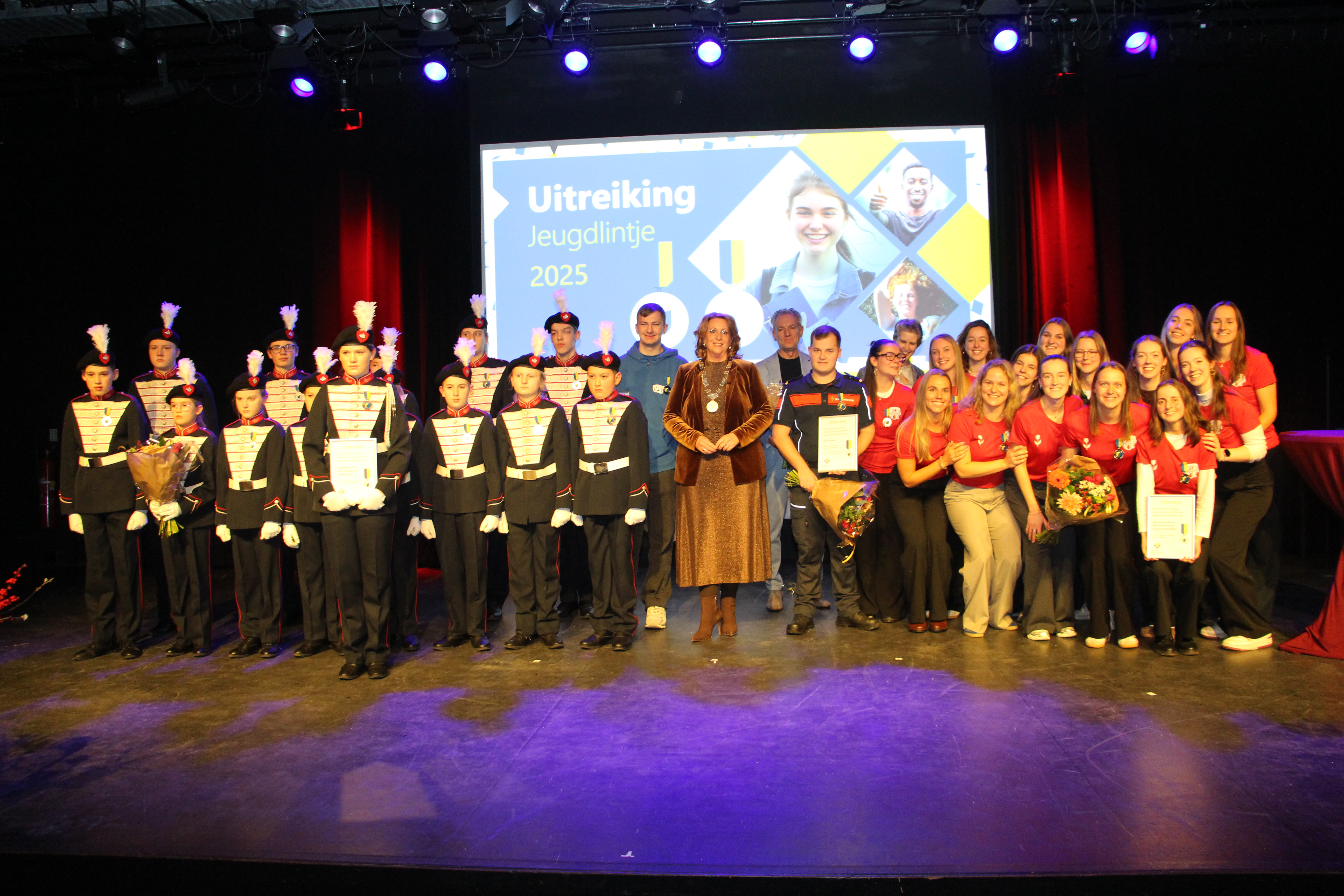 Uitreiking Jeugdlintje