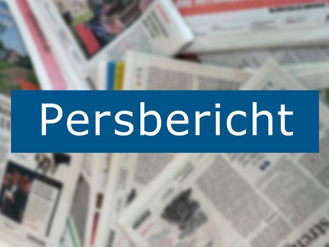 Persbericht